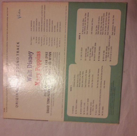 WALT DISNEY Origional Mary Poppins Album - Picture 3 of 4